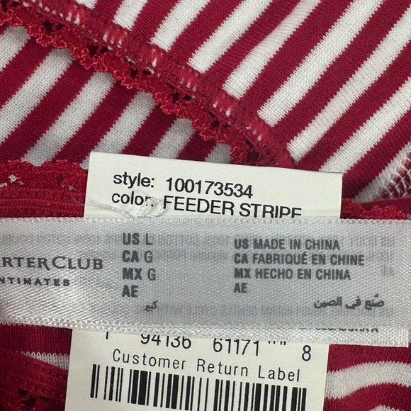 Lot Of Two Charter Club Intimates Women's Size Large Panty Brief Hi Cut New - Picture 8 of 16